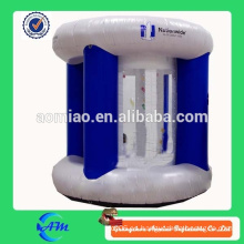 Máquina inflable del efectivo / cubo de dinero / juguete loco de la máquina inflable del dinero para la venta